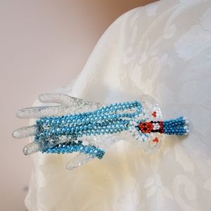 Vintage Beaded Indian Necklace